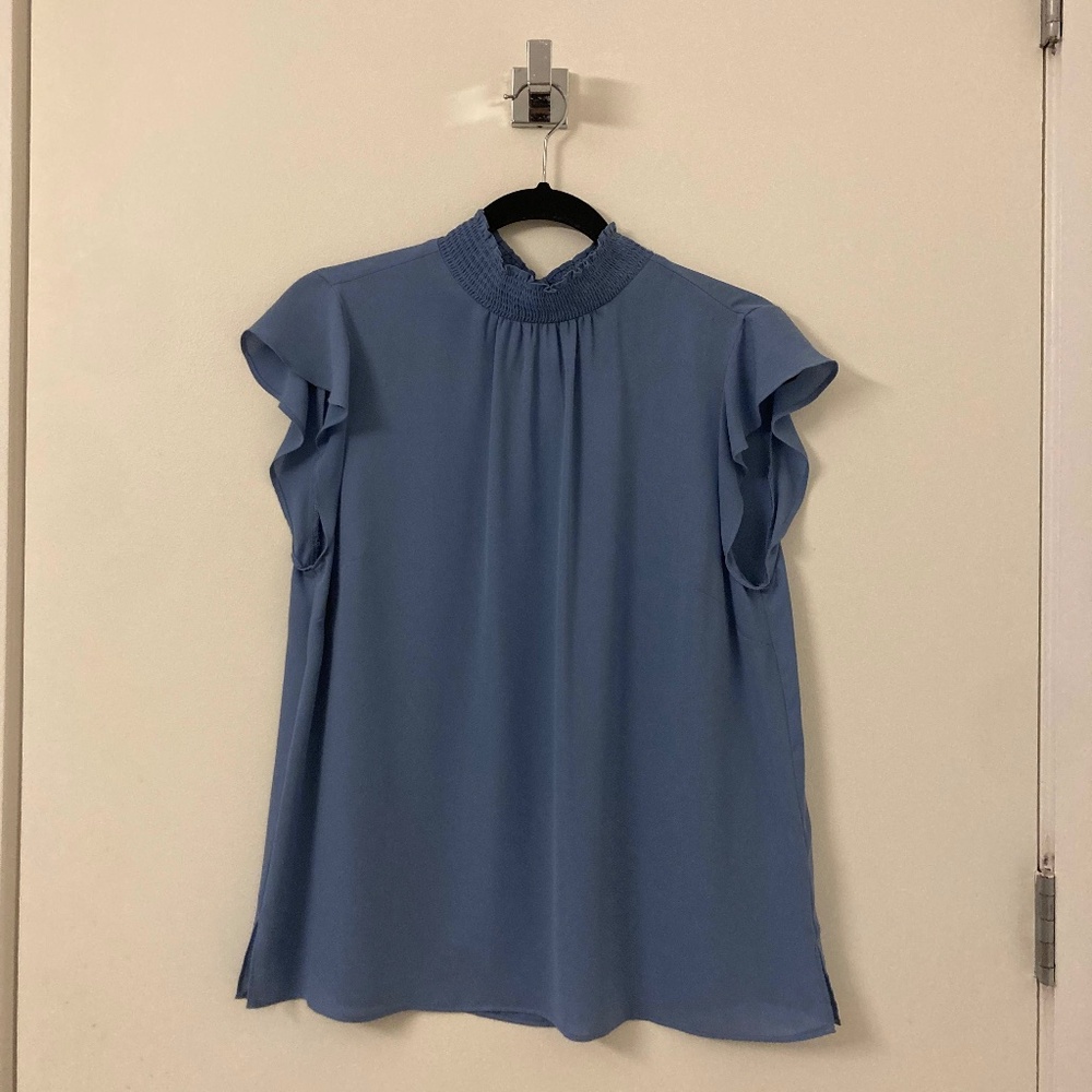 Vince Camuto Mockneck Blouse, NWOT